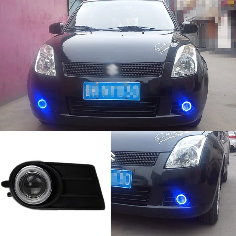 

Superb LED Bulbs COB Fog Lights Source Angel Eye Bumper Cover Fit For Suzuki Swift 2005-2009