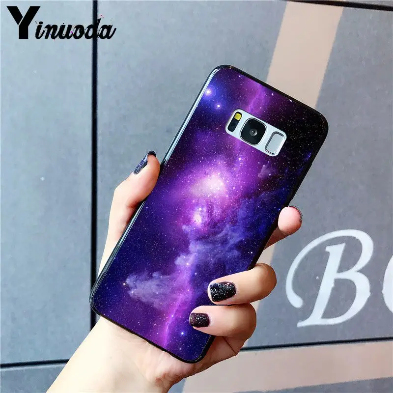 Yinuoda space для galaxy universe Star Dark чехол для телефона чехол для samsung galaxy S9 S10 Plus S10E S6 S7 S8 S9 S9Plus S5 M10 - Цвет: A10
