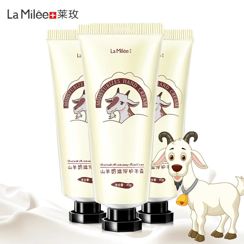 Отбеливающий крем для рук Goatmilk против сухости увлажняющий покрытия уход за