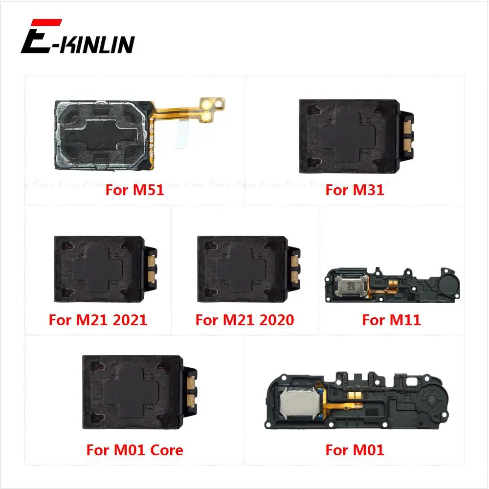 

Loudspeaker For Samsung Galaxy M01 Core M11 M21 2020 2021 M31 M51 Loud Speaker Buzzer Ringer Flex Cable Replacement Parts