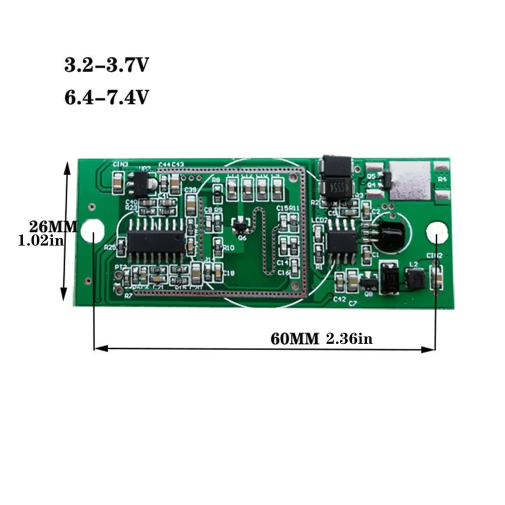 

Microwave Radar Sensor Solar Light Control Panel 3.7V 7.4V Lithium Battery Solar Spotlight Circuit Board Electrical Equipment
