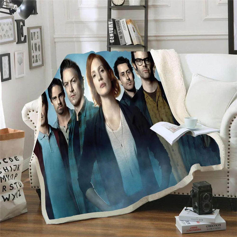 Stephen King's It Chapter 3d печатные постельные принадлежности для путешествий флисовое