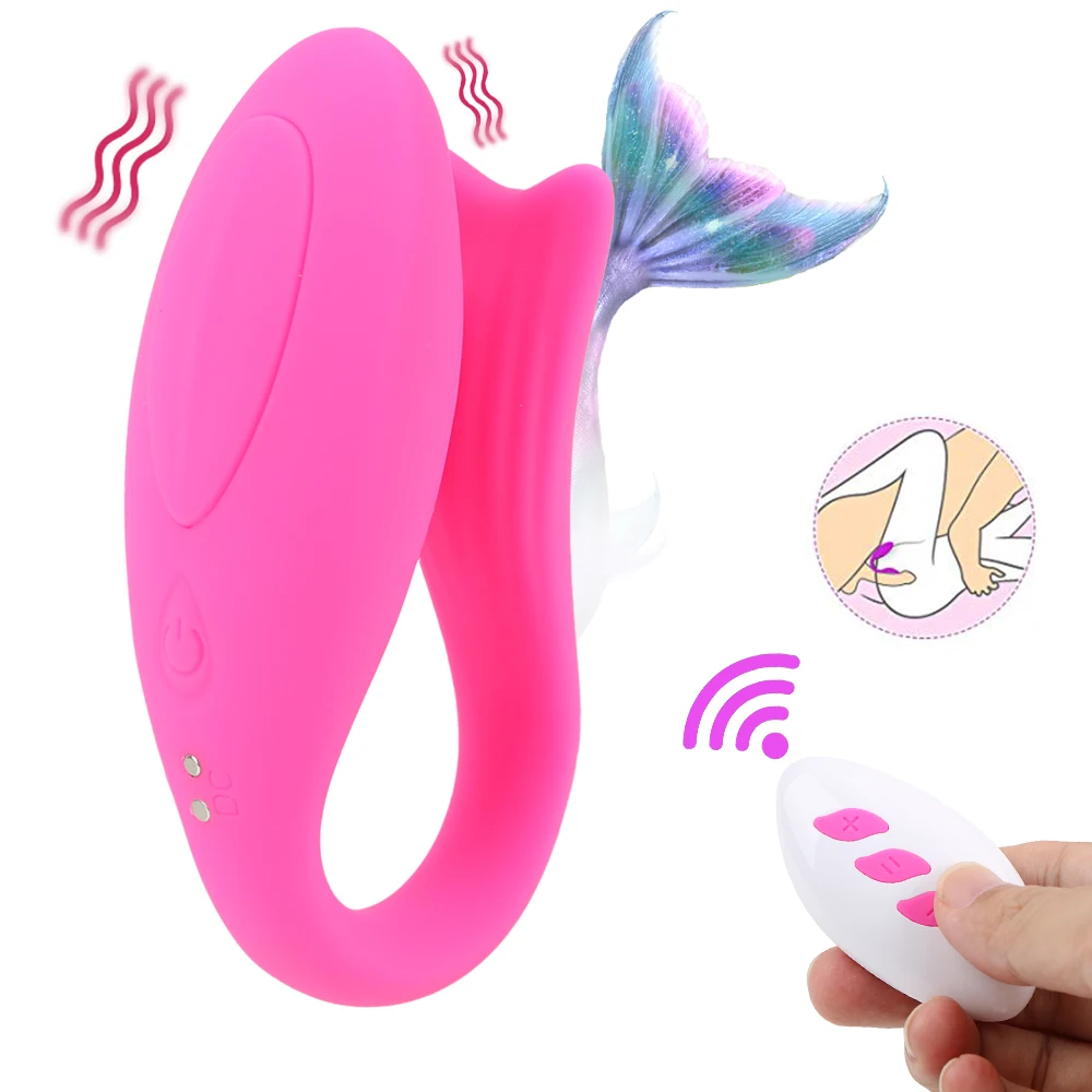 Русалка беспроводной пульт дистанционного управления для женщин точка G