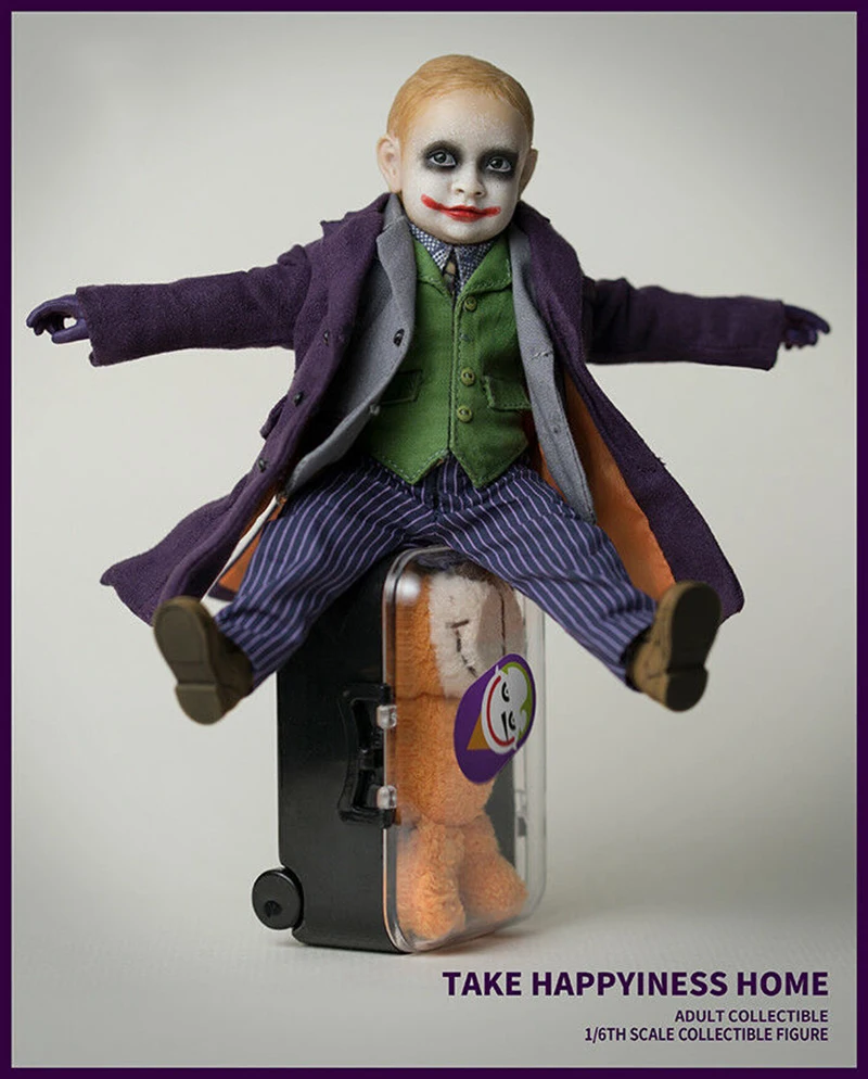 

For Collection 15cm 1/6 Lakor JOKER Baby 2.0 Joker Adult Boy Full Set Action Figure Doll Model for Fans Holiday Gifts