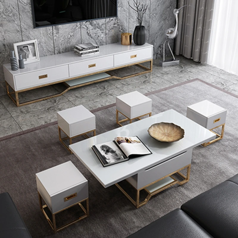 Скандинавский ветер минималистский функция журнальный столик прямоугольник и