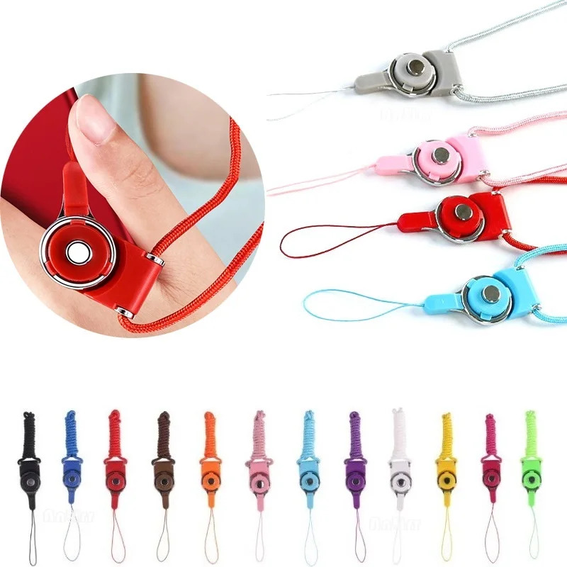 Ремешок на шею для мобильного телефона поворотный ремешок камеры кольцо сделай