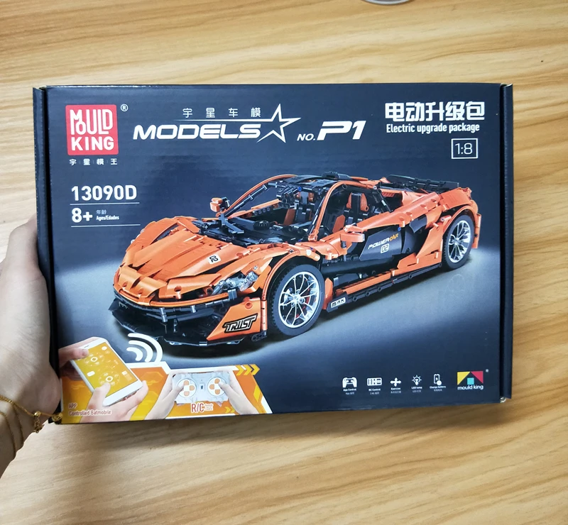 Mlaren P1 hypercar APP RCTechnic серия гоночный автомобиль совместимый Iegoset 20087 13090 MOC 16915 строительные блоки модель игрушки подарки