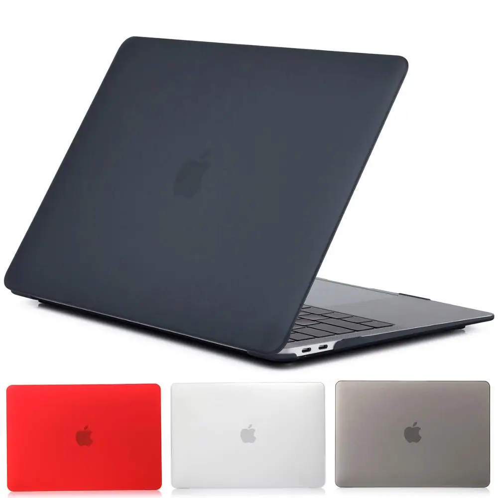 Матовый/Прозрачный чехол для ноутбука MacBook Pro Retina Air 11 12 13 15 16 дюймов Mac 2020 Air/Pro 3 A1392