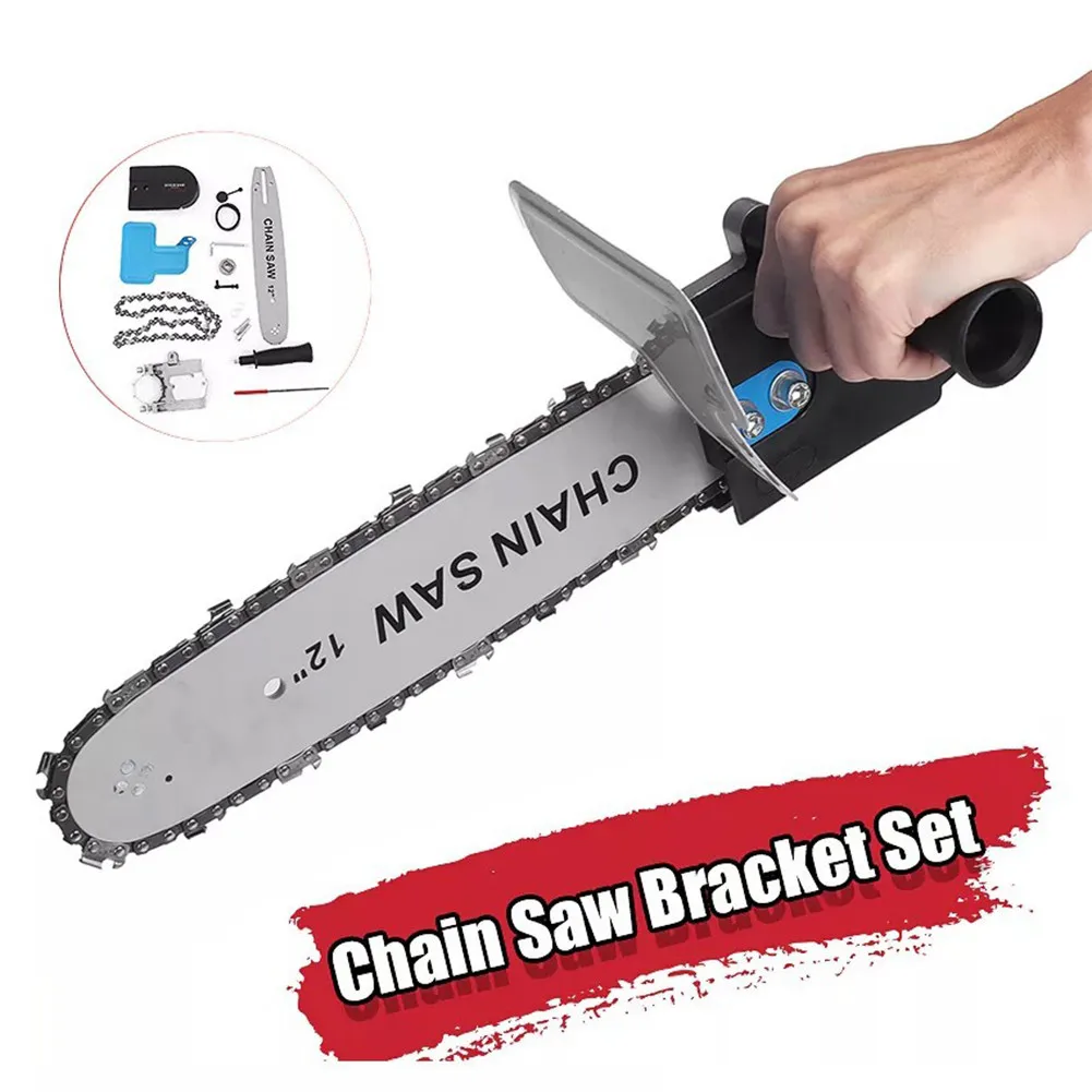 

11.5 Inch Electric Chain Saw Kit Angle Grinder Electric Chain Saw Modified