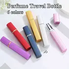 12 мл, 1 шт., портативная многоразовая стандартная бутылка с металлическим распылителем, чехол с красочным пустым контейнером