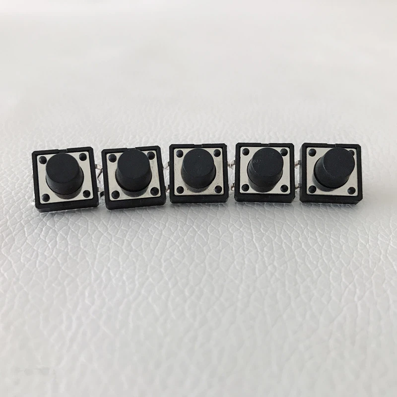 

10pcs/lot 12 x 12 x 9mm Micro Switch Vertical Touch Switch Button Switch