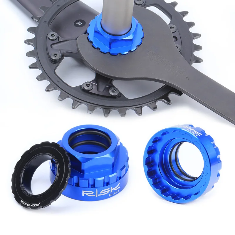 

12 Speed Crankset Installation Sleeve Tool for M7100/M8100/M9100 XT SLX 40g Aluminum Alloy Repair Tools with TL-FC32 Wrench