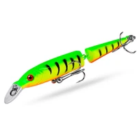 1pcs multi sections wobblers pike 10 5cm 9g fishing lures isca artificial jointed bait crankbait minnow for fishing carp tackle