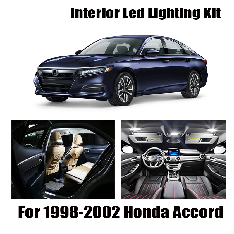 12 шт. белый автомобиль светодиодный светильник лампы Интерьер canbus LED комплект для