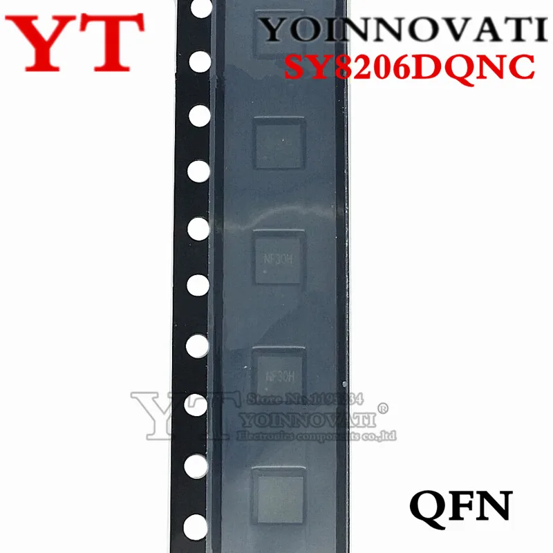 

5PCS/lot SY8206Q SY8206DQNC NF30H NF 8206 IC QFN