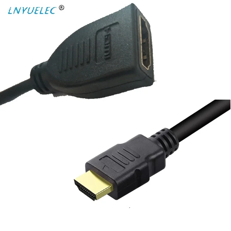 30cm 50cm 1m 2m 3m Extension HDMI-compatible cable 1080p 3D 1.4v HDMI Extended Cable for HD TV LCD Laptop PS3 Projector images - 6