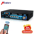 Автомобильные усилители 2 канала 2000 Вт усилитель мощности аудио 12 В постоянного тока с европейской вилкой 220 В с пультом дистанционного управления Поддержка FM USB SD карты bluetooth