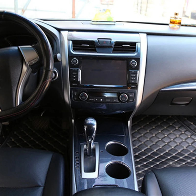 Отделка панели приборной из углеродного волокна для Nissan Altima / Teana 2013-2018 LHD |