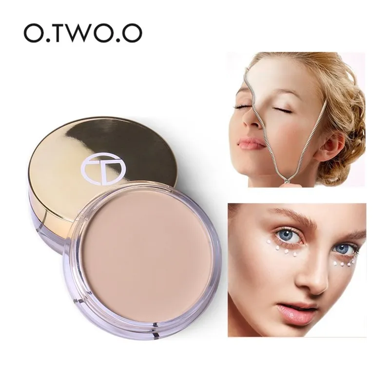 O.TWO.O Face Concealer Cream Waterproof Oil Control Whiten Natural Full Cover Foundation Makeup Cosmetics| |