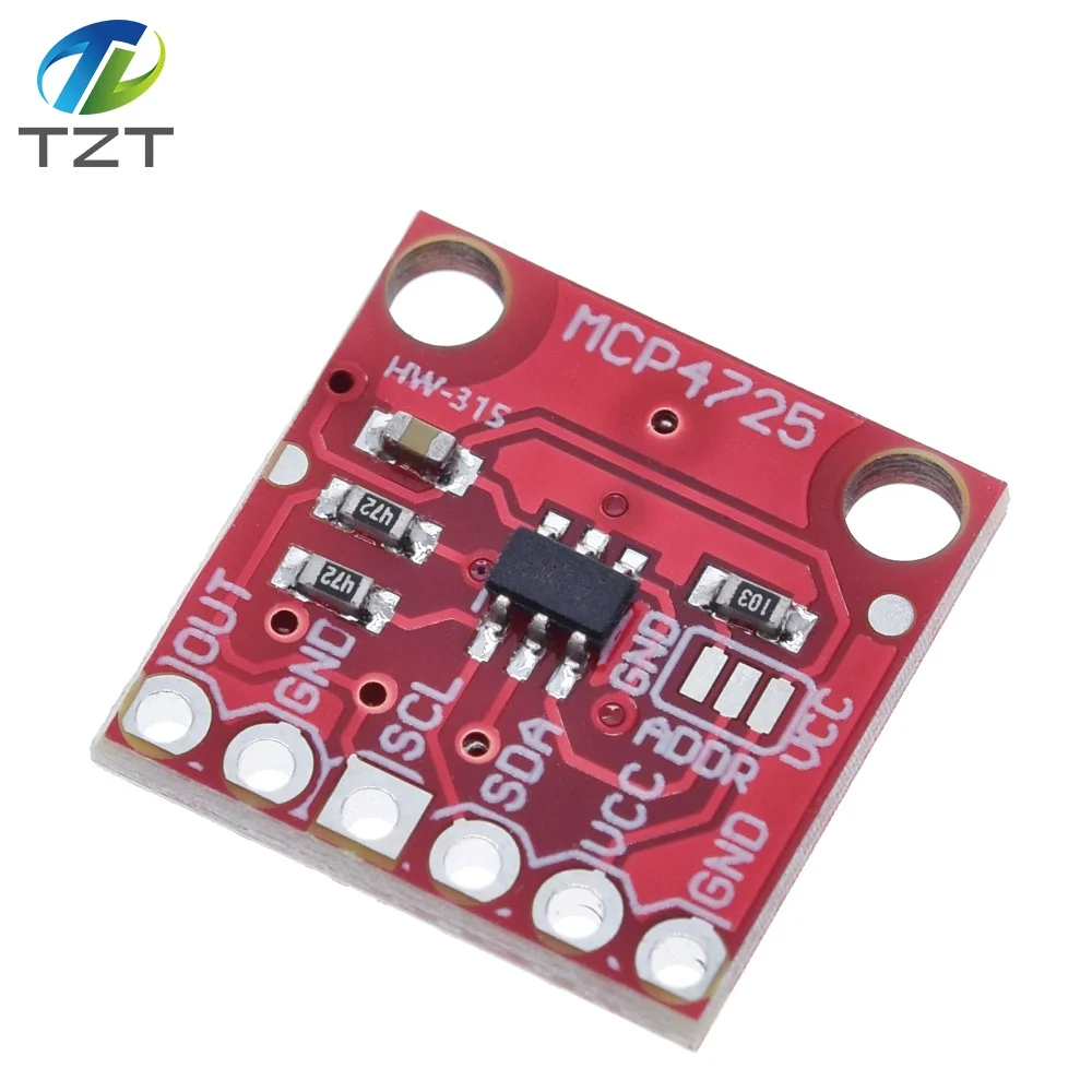 5 шт./лот MCP4725 I2C DAC плата разработки модуля прерывания|development board|dac boardboard development |