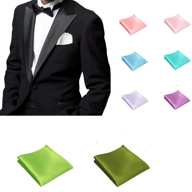 Мужской носовой платок для взрослых формальный из полиэстера классический