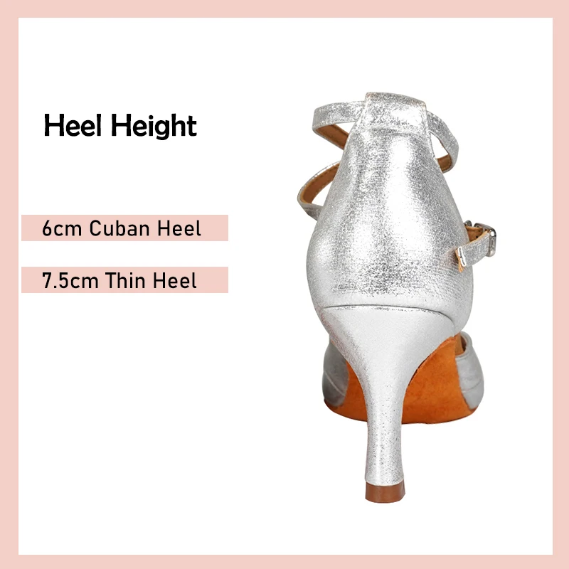 Latin Dance Shoes Women Ballroom Shoes Ladies dancing shoes For Girls Dance Sneaker Hight Heel practice Latin Shoes size 34-42