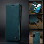 CaseMe Ретро флип для Samsung S20 FE A51 A41 A21S A31 чехол для Samsung Note 20 S20 Ultra S10 Plus M31 M30s A71 Магнитный чехол