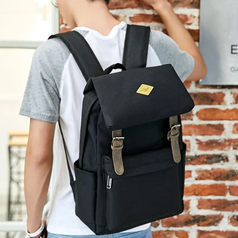 

Korean computer schoolbag fashion trend backpack leisure travel bag men's backpack