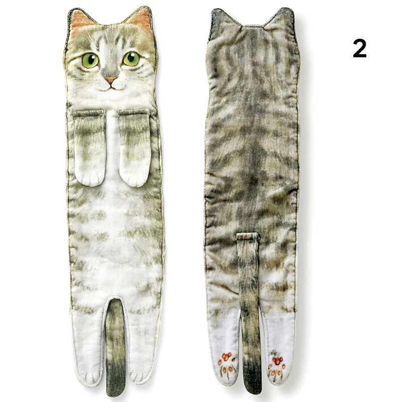

Cats Microfiber Towel Absorbent Super Cute Cleaning Towel for Home Quick Dry 15x52cm MDJ998