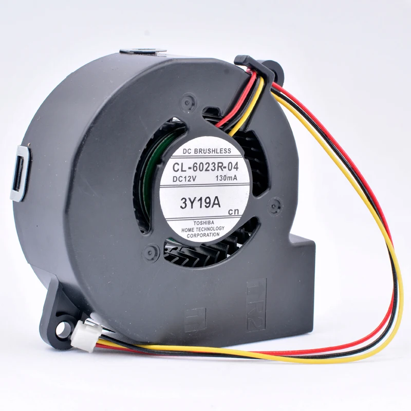 CL-6023R-04 60x60x23 мм 60 мм воздуходувка 12 В постоянного тока 130 мА turbo воздуходувка охлаждающий вентилятор подходит для проекторов и модифицированного охлаждения