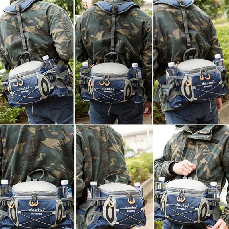 Спортивная поясная сумка для мужчин и женщин водонепроницаемый износостойкий