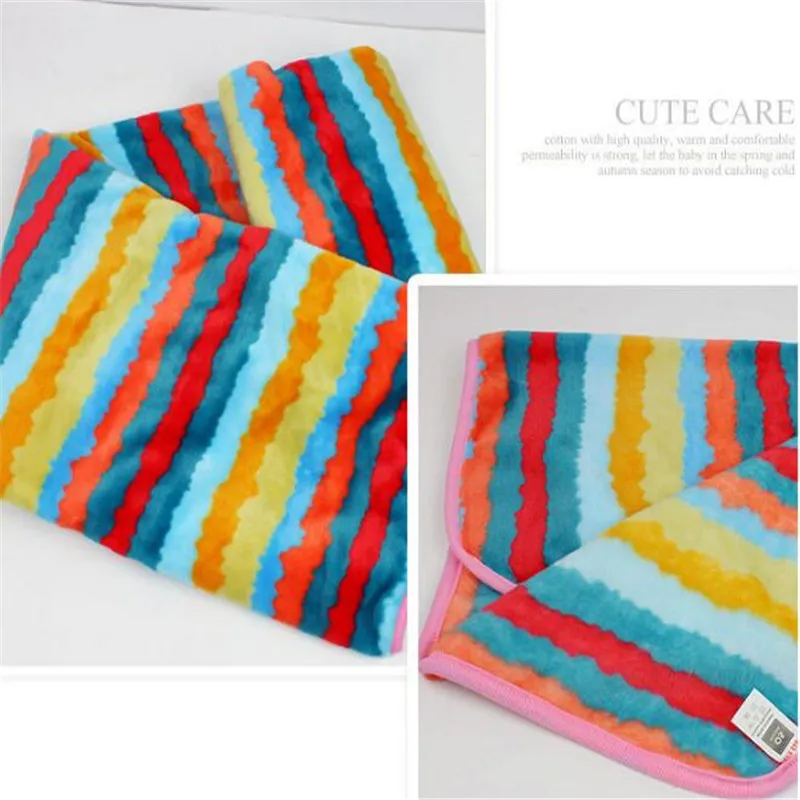 

Baby Blanket New Brand Thicken Double Layer Coral Fleece Infant Swaddle Envelope Stroller Wrap For Newborn Baby Bedding Blankets