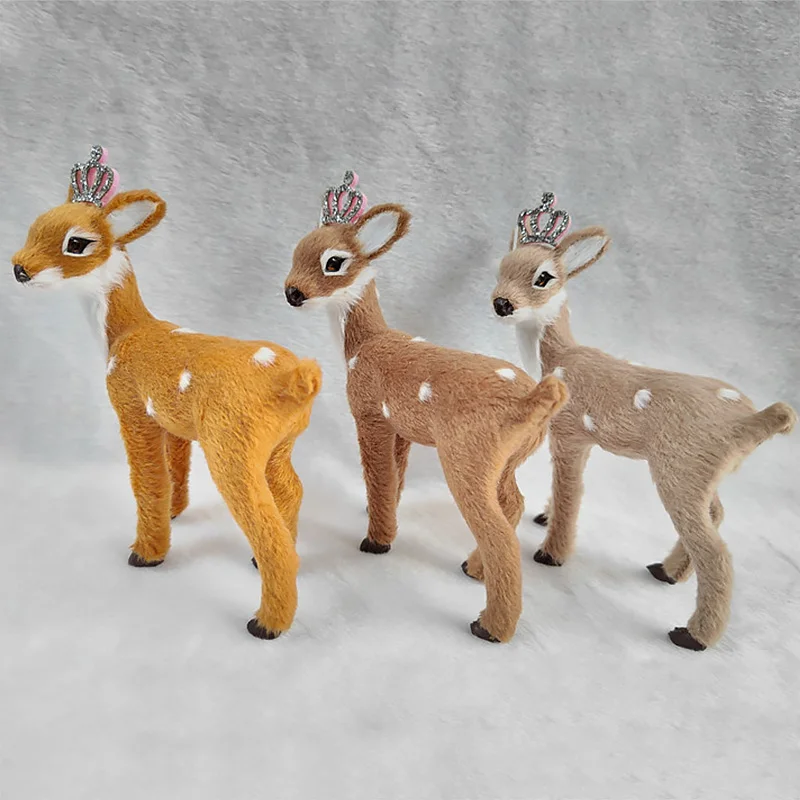 

Simulated Christmas elk decorations gifts Christmas decorations Sika Deer