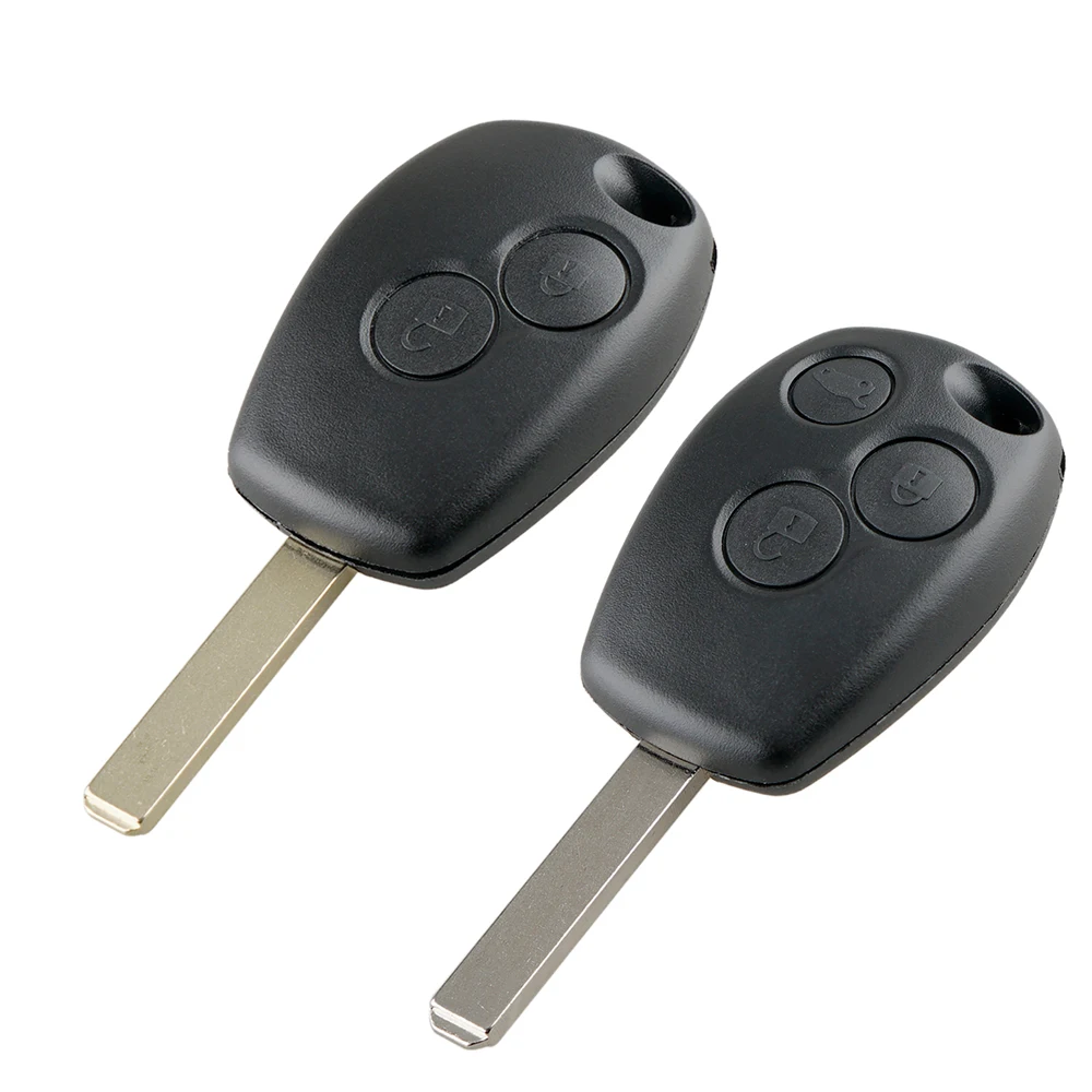 Чехол для автомобиля с 2 и 3 кнопками чехол Renault Clio Trafic передняя панель Megane Kangoo Master