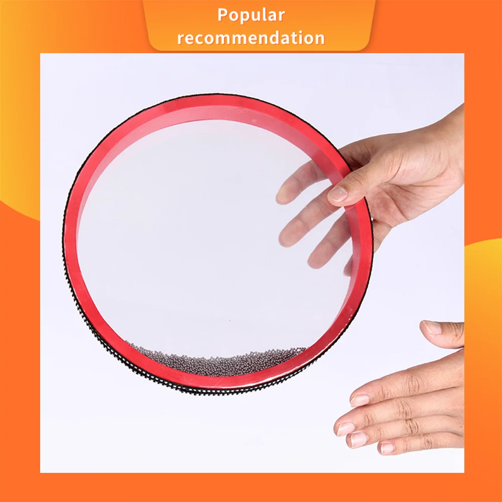 

Children'S Percussion Tambourine Ocean Wave Bead Drum Sea Sound Music Instrument Toys For Baby Kid Child Early Learning Music