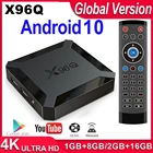 X96Q Allwinner H313 чип 1 ГБ 8 ГБ 2 ГБ 16 ГБ Android 10 Смарт ТВ-бокс Четырехъядерный 4K 2,4G wifi ТВ-приставка VS X96Mini android ТВ-бокс