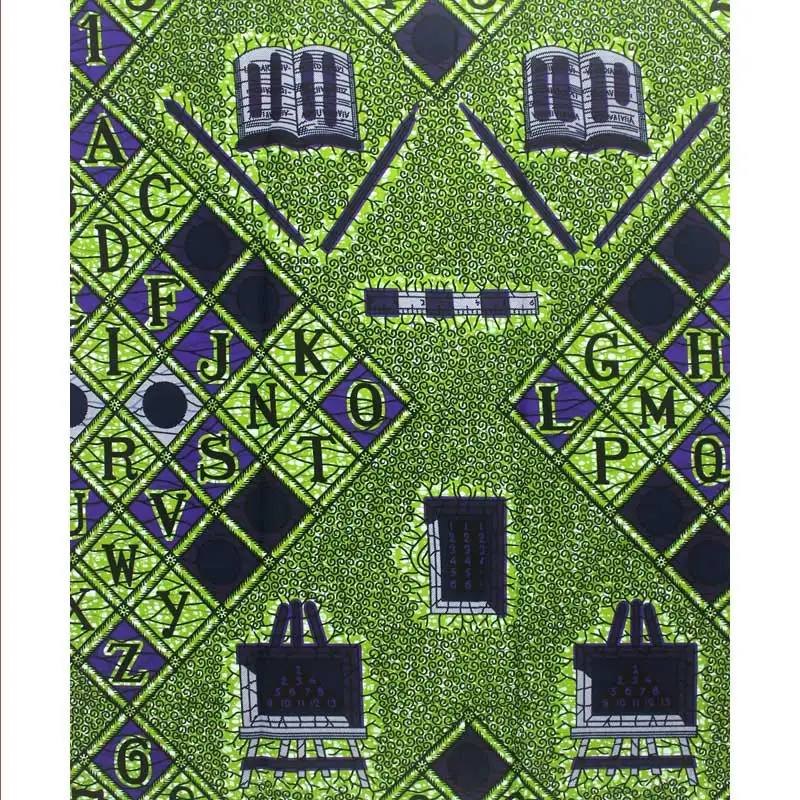 

African Print Fabric Wax Fabric 6Yards\lot Veritable Guarantee Real Ankara Nigeria Wax fabric