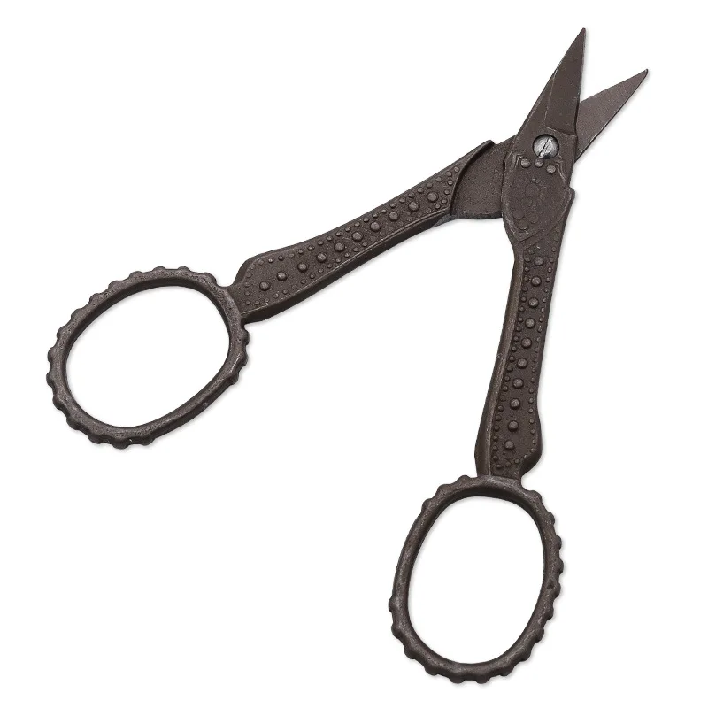 

Hot-selling Stainless Steel Vintage Scissors Handmade DIY Sewing Supplies Needlework Scissors High Quality Cross Stitch Scissors