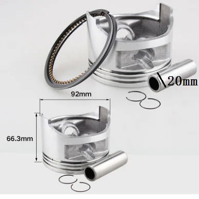 Generator Piston with Ring For Honda GX440 Chinese 192 192F full set | Other Tool Parts