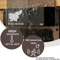 automatic chicken coop door light sensitive automatic chicken house door high quality and practical chicken pets dog door
