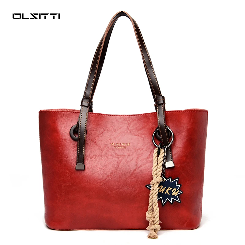 

OLSITTI Casual High Quality Luxury Women Bags Messenger Bags for Women 2020 Designer Fashion Solid Color Large Capacity Handbags