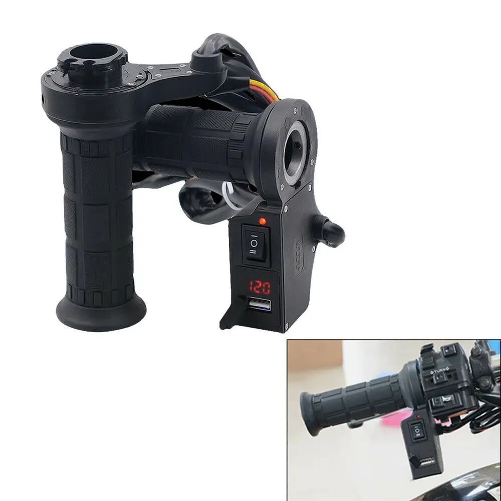 Пара мотоциклов MTB велосипед Электрический Горячая Ручка Бар Ручные ручки руль