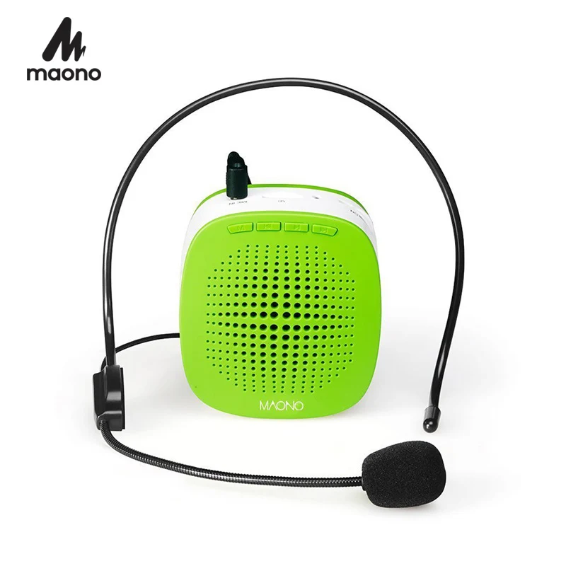 MAONO портативный усилитель для колонок Mini Voice Megaphone поясной ремень с зажимом