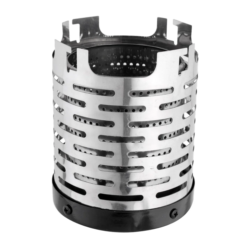 Крышка для наружной печи кемпинга из нержавеющей стали портативная крышка