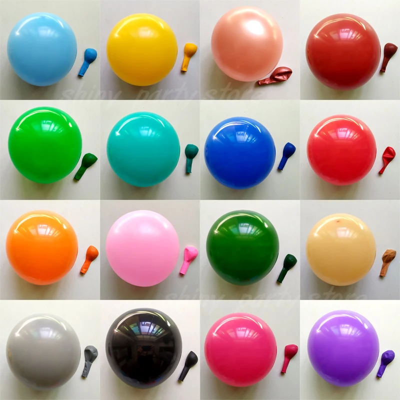 

5-36inch Colorful Balloon Party Decoration Latex Ballon Birthday Parti Wedding Decor Arch Festival Scene Layout Balon Wholesale