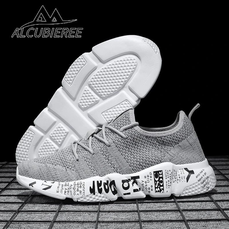 Модная мужская обувь Спортивная Дышащая повседневная легкая для мужчин на