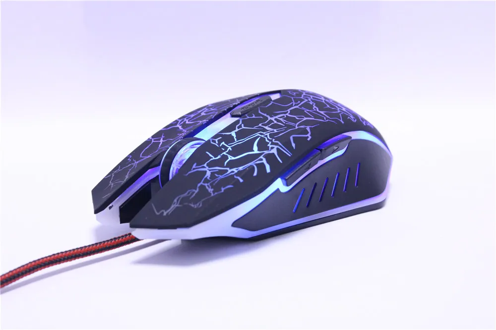 ZUOYA игровая мышь USB Проводная оптика Micel светодиодный с подсветкой игра Mause для ПК ноутбука pro gamer