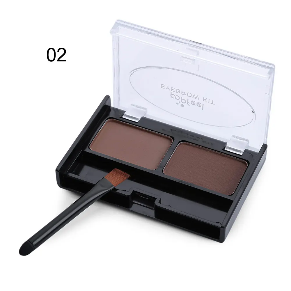 MF-02 POPFEEL 5 Color Tint Makeup Auto Eyebrow Pencil Natural Eyebrows+ Waterproof Eyebrow Powder Long Lasting Eye Makeup Brow Shades - Цвет: MF-02