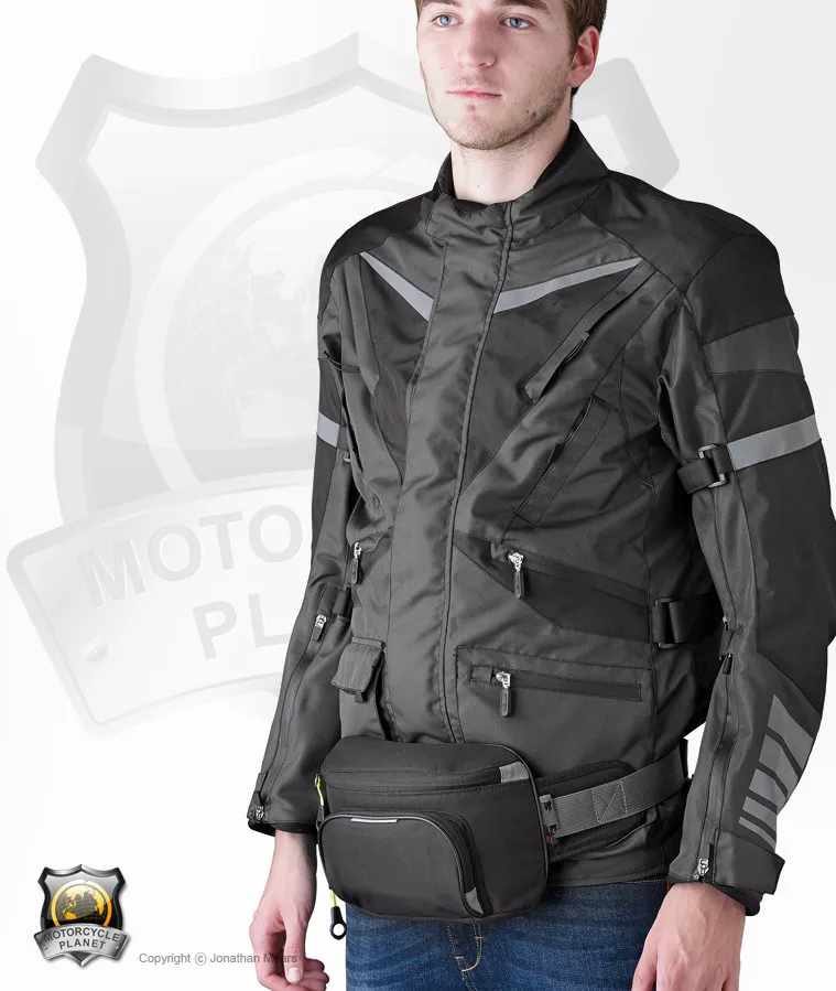 Мужская водонепроницаемая сумка-байкер ROCK BIKER поясная сумка в стиле Оксфорд на