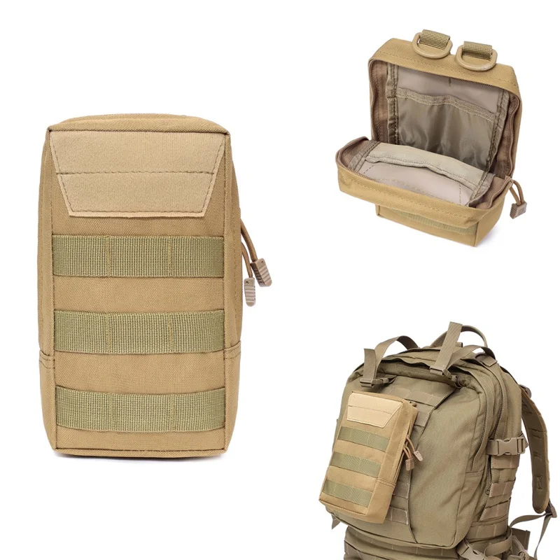 Военная охота MOLLE сумка Тактический комплект жилет EDC карманы наружные